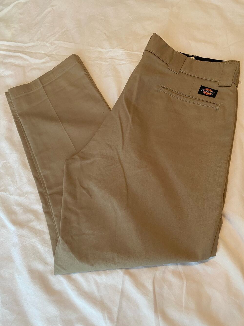 Dickies Flex Workwear Khaki Pants Size 38x30 Loose Fit